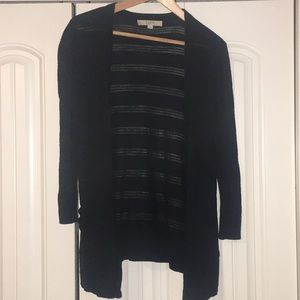 Black Loft thin cardigan